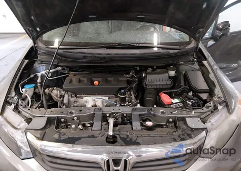 2012 Honda Civic Ex from USA, damaged, VIN 2HGFB2F87CH307728